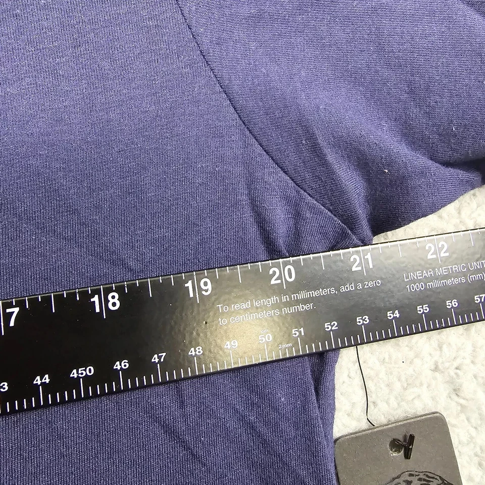 Ed Hardy Shirt Mens Medium Blue Beautiful Shoot Skull Floral Biker Tattoo NWT B Foto 4 de 4