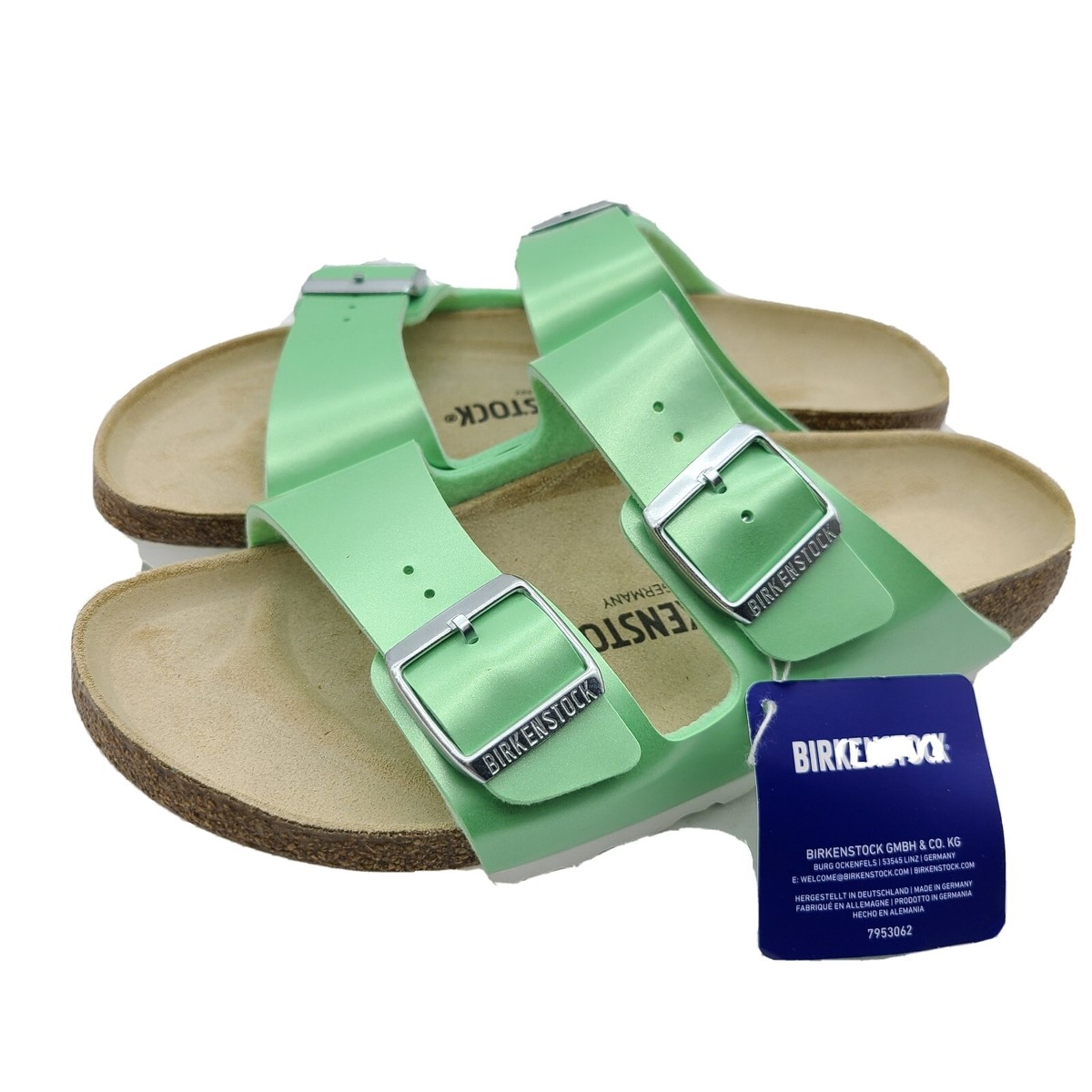シューズ・サンダルその他 BIRKENSTOCK Women Sandals 1029450SUE PS GREEN Birkenstock Arizona women sandals light green Birko-Flor