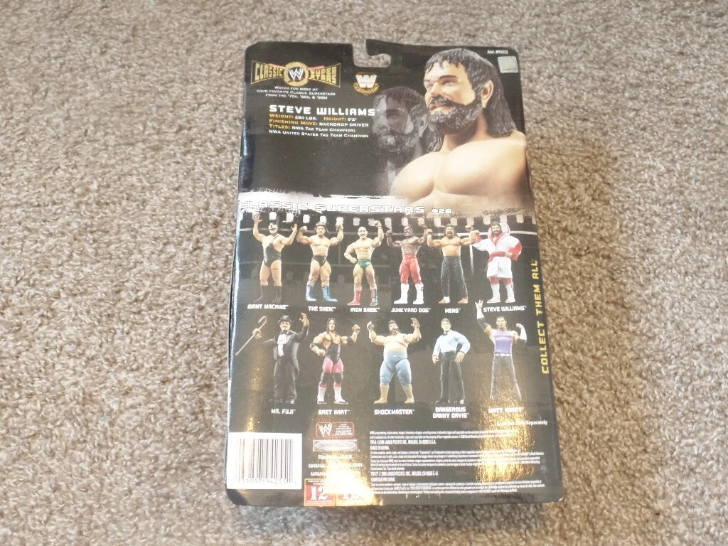 wwe DR DEATH STEVE WILLIAMS CLASSIC SUPERSTARS SERIES 26 jakks moc NEW wrestling