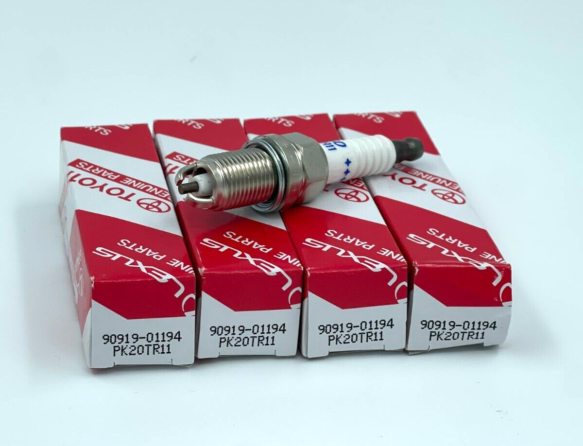 4pcs 9091901194 Spark Plugs for Toyota Lexus Denso PK20TR11 eBay