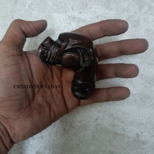 VINTAGE BULDOG STYLE HEAD FOR WALKING STICK CANE HANDLE for wooden CANE Style