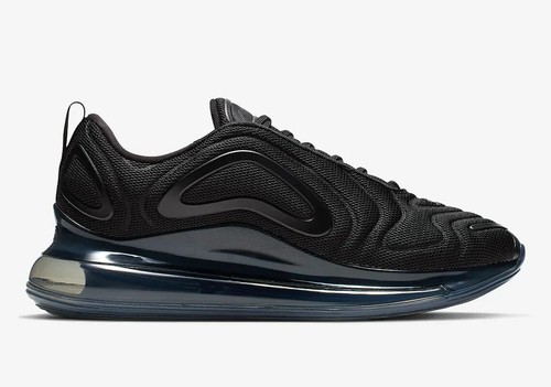Mens NIKE AIR MAX 720 Black Trainers 
