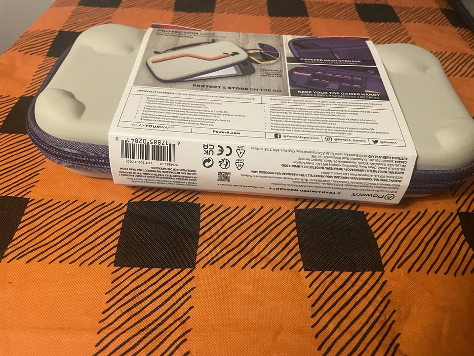 Pokemon PowerA Retro Arcade Pikachu Protection Case for Nintendo Switch New - Image 3 of 3