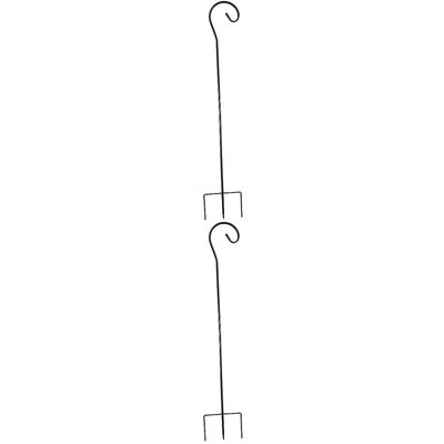  2 Pieces Gartenschäferhaken Laternenhaken Futterspender Zaun
