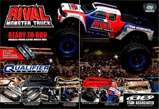 Team Associated AE Rival 1/8 Monster Truck RTR Print Ad Wall Art Decor