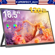 18.5" 120Hz Portable Monitor 1080P Monitor Large Screen 2*USB C For SAMSUNG DEX