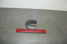 Used 2019 - 2022 Dodge 68358491aa Black Cummins Turbo Diesel Emblem Ram 2500