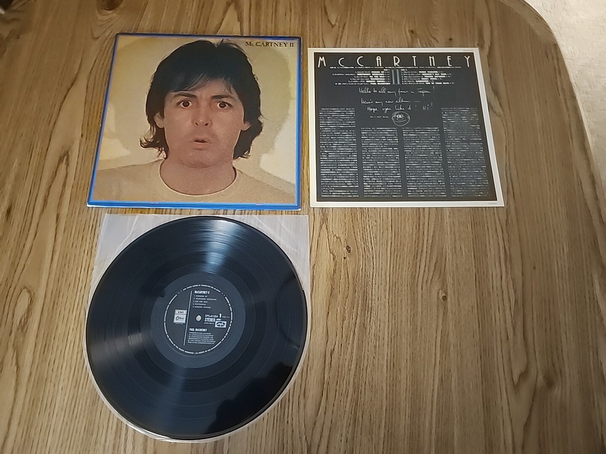 Paul McCartney 'McCartney II' 1980 Japan issue vinyl LP in ex