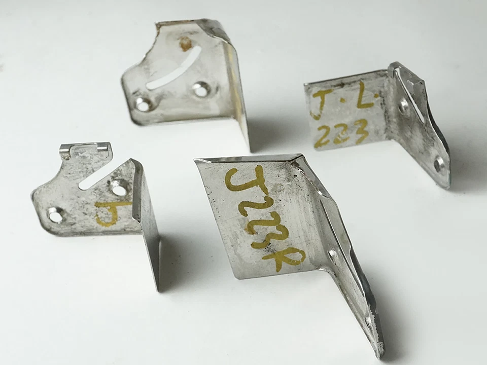 1980 - 1982 Fiat 124 Spider Trim Cover Chrome Left Right Passenger Driver Lh Rh Foto 4 de 4