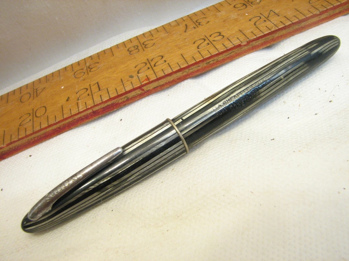 筆記具 SHEAFFER USA 14K Rare Vintage Sheaffer ball Point Pen 14k G.F. U.S.A. | eBay