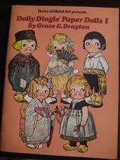 UNCUT 1978 Dolly Dingle Paper Dolls I By Grace G. Drayton, reproductions of orig