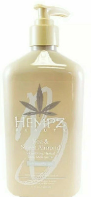 Hempz Koa & Sweet Almond Smoothing Herbal Body Moisturizer 17 oz