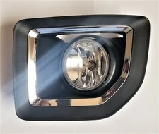 Left driver fog light & bezel bulb for 2015 2016 2017 2018 GMC Sierra 2500 3500