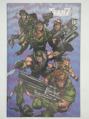 Image Comics: Team 7 #1 Whilce Portacio/Alex Garner Variant Cover, 1994 Dixon .