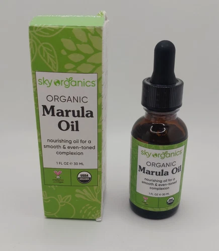 Sky Organics Organic Marula Oil Moisturizes & Smooths 1 fl oz All Skin Types NEW