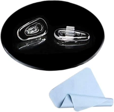 Push-In Eyeglass Nose Pads, 6 Pairs 14Mm Soft Silicone Push in Nose Pads for Gla