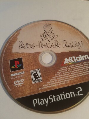Paris-Dakar Rally (Sony PlayStation 2, 2001) Ps2 Video game. Disc only. Works!