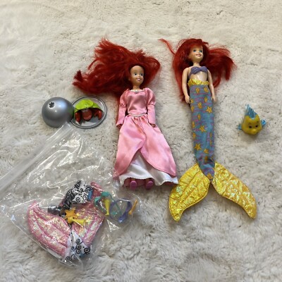 Ariel Toys Ariel Barbie 90s Princess Doll Mermaid Doll 90s Vintage