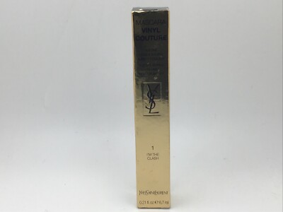 Yves Saint Laurent Vinyl Couture Mascara I'm The Clash BNIB (B3)