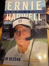 Ernie Harwell Signed My 60 Years in Baseball by Tom Keegan (Hardcover) B52