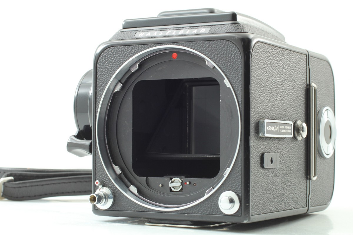 Hasselblad 500C/M 本体 A12 Exc+5 w/Strap