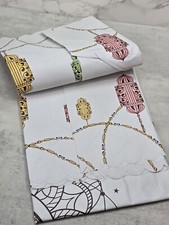 Outdoor Waterproof 54x86 Multi-colored Boho Hippie Rectangular Tablecloth Moon