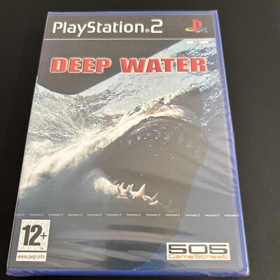 DEEP WATER DER WEISE HAI PS2 Playstation 2 Sealed NEU (Folienriss)