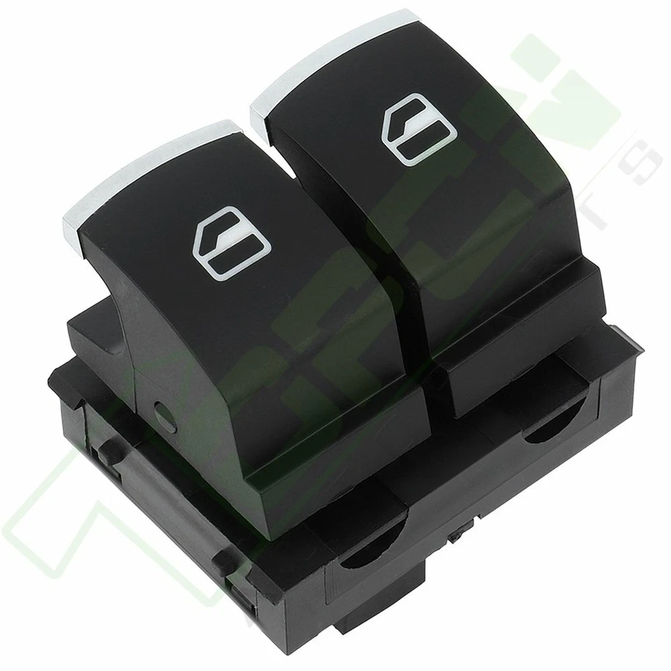 Interruptor de ventana eléctrica delantero izquierdo se adapta a Volkswagen Eos Volkswagen Golf Volkswagen GTI Foto 4 de 4