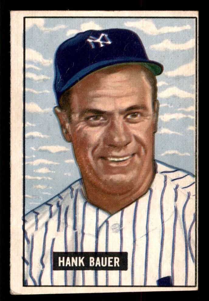 1951 Bowman Baseball #183 Hank Bauer GD *i1