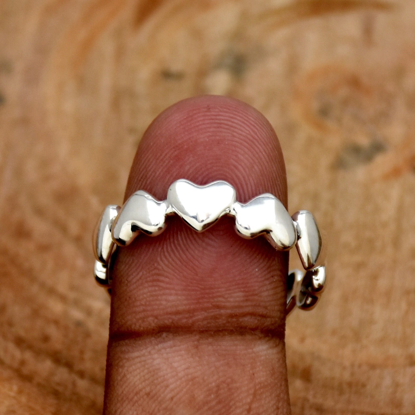 Heart Silver Ring 925 Sterling Silver Ring Handmade Ring Boho Ring Gemstone Ring