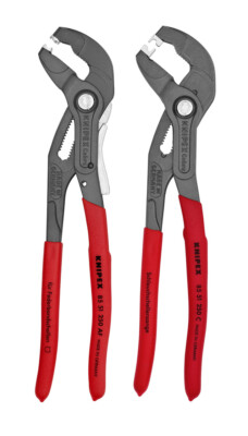 Knipex 9K 00 80 135 US, 2 Pc Hose Clamp & Click Clamp Set