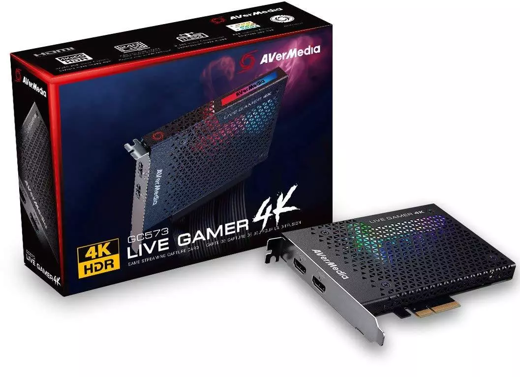 AVerMedia LG4K Live Gamer 4K GC573 4K Pass-Through Gaming Capture Card