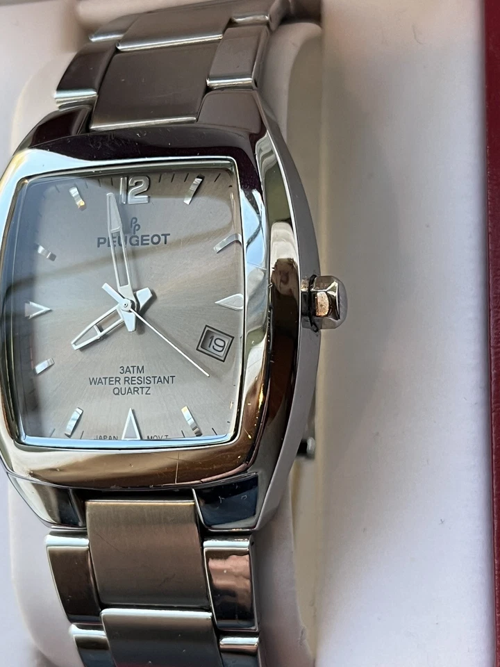 Peugeot 136BR Men's Watch in Box - Running w/ New Battery - Image 3 of 4
