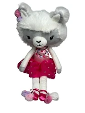 Hallmark Leaping Lulu Llama Ballerina Plush Seated Bean Filled Stuffed Animal 16