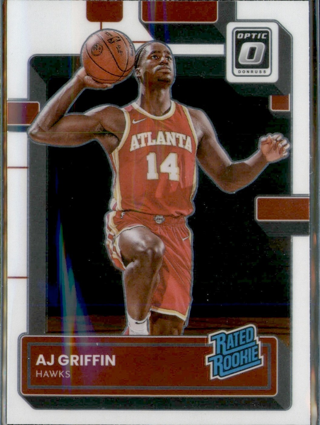 2022-23 Panini Donruss Optic Rated Rookie AJ Griffin #204 Rookie RC