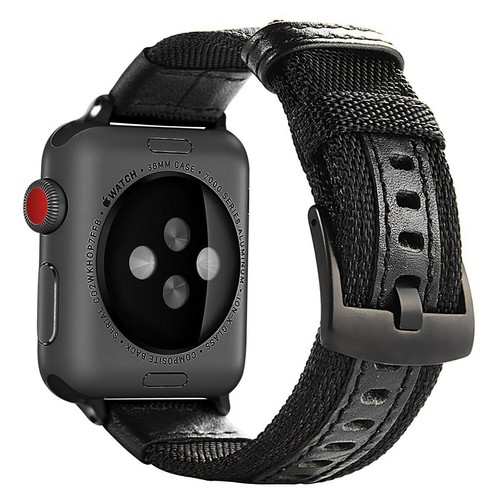 Correa para iWatch armadura resistente de nailon de alta resistencia para Apple Watch Series 7/6/5/4/3 - Imagen 11 de 26