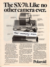 Polaroid SX-70 Land Camera 1976 Picture Print Ad Clipping Pg English Leather ad