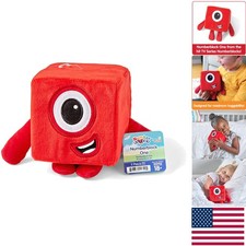 Numberblocks One Plush Toy - Soft Learning Companion for Toddlers, 7 inches