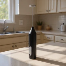 Electric Milk Frother, Electric Whisk, Multi-purpose, 3 Speed Adjustable, Mixer⭐