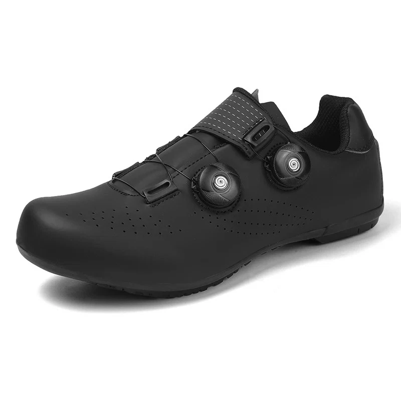 Professional MTB Road Bike Shoes Men Double Buckles Cycling Sneakers Bicycle - Image 3 of 4
