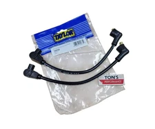 Taylor Spark Plug Wire Set 10035; Spiro Pro 8mm Black for Harley FXR Super Glide
