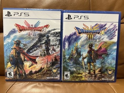 PS5 Dragon Quest I & II and III HD-2D Remake Lot Both Games