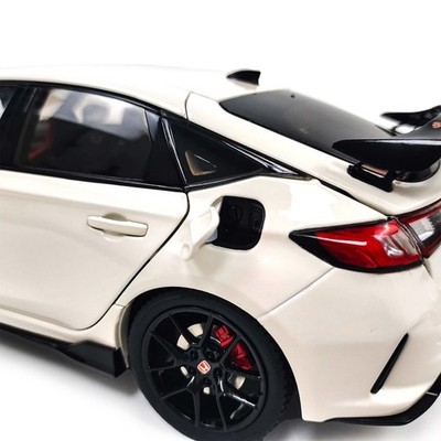 1:18 Scale Paudi Honda Civic Type-R 2023 FL5 White Diecast Model