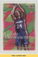 1999 WNBA Hoops Skybox Future Phenomenons Kristin Folkl #108 READ 3c7
