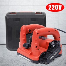 1600W Electric Wall Planer 200mm Wide 4mm Depth Adjustable, 220V Portable Roller