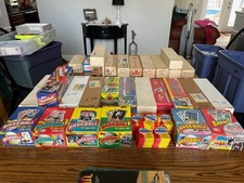 Entire Baseball Card Collection 60s-90s Topps, Fleer, Donrus, Bowman + More
