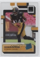 2022 Panini Clearly Donruss Rated Rookie George Pickens #73 12tf