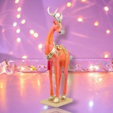 24" Orange Wonderland Deer Christmas Decor SHIPS WITHIN 10 DAYS