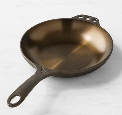 Smithey Seasoned Cast Iron Chef Skillets-A10