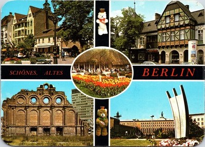 Schönes Altes Berlin Multi-View Postcard Germany Travel Old Historic Buildings